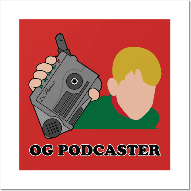 Kevin McCallister - OG Podcaster Wall Art by Lights, Camera, Podcast